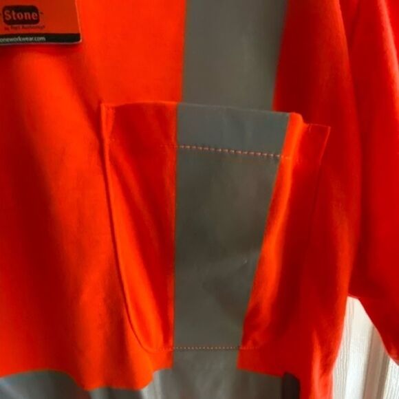 Corner Stone Orange safety shirt - Picture 11 of 11